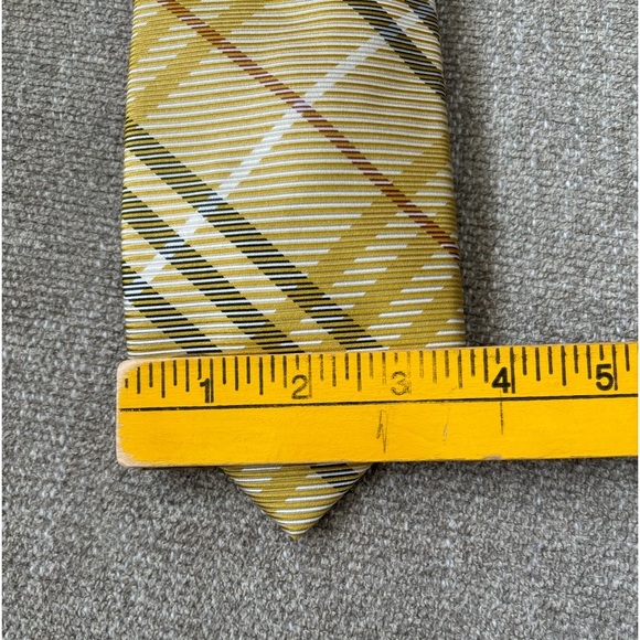 ✨BURBERRY London Plaid Check Tie Authentic - Picture 11 of 12